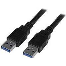 Nikkel - USB A-USB A - USB-kabel Kabler StarTech USB A-USB A 3.0 3m