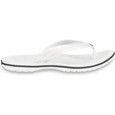 48 ½ - Hvid - Unisex Hjemmesko & Sandaler Crocs Crocband Flip - White
