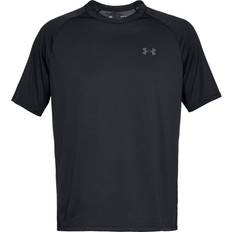 Løs - S T-shirts Under Armour Tech 2.0 Short Sleeve T-shirt Men - Black/Graphite