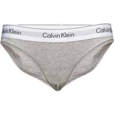 Calvin Klein Grå Tøj Calvin Klein Modern Cotton Bikini Brief - Grey Heather