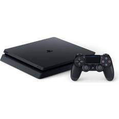 Netledninger - PlayStation 4 Spillekonsoller Sony Playstation 4 Slim 500GB - Black Edition