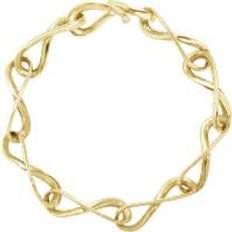 Georg Jensen Infinity Bracelet - Gold/White