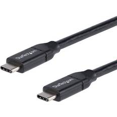 Nikkel - USB C-USB C - USB-kabel Kabler StarTech 5A PD USB C-USB C 2.0 3m
