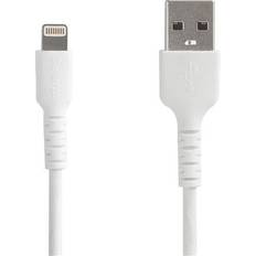 Nikkel - USB A-Lightning - USB-kabel Kabler StarTech USB A - Lighting 2.0 2m