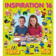 Billig Kreativitetsbøger Hama Beads Midi Inspirations 16 39916