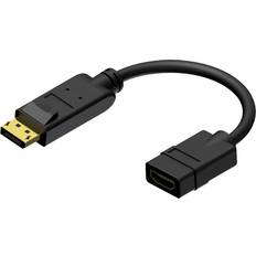 DisplayPort - HDMI-kabler Procab BSP510 HDMI-DisplayPort M-F 0.2m