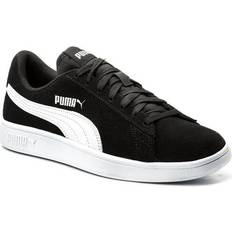 Puma 13 - Herre - Ruskind Sneakers Puma Smash V2 - Black Puma/White Puma/Silver