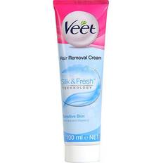 Duft Hårfjerningsprodukter Veet Silky Fresh Hair Removal Cream for Sensitive Skin 100ml