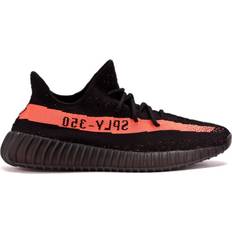 3 - Mikrofiber Sneakers adidas Yeezy Boost 350 V2 - Core Black/Red