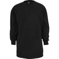 Urban Classics Viskose Tøj Urban Classics Tall Long Sleeve T-Shirt - Black