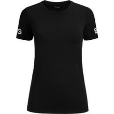 Björn Borg Dame T-shirts & Toppe Björn Borg Slim T-shirt Women - Black Beauty