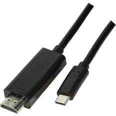 LogiLink HDMI-kabler LogiLink USB C-HDMI 1.8m
