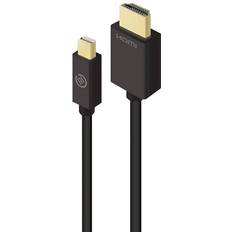 DisplayPort mini - DisplayPort-kabler Alogic Premium Series Mini DisplayPort-HDMI 1m