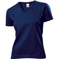 Stedman Classic V-Neck T-shirt - Navy Blue