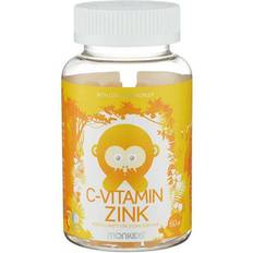 C-vitaminer - Zink Vitaminer & Mineraler Monkids C-Vitamin + Zink 60 stk