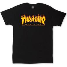 Thrasher Magazine L Tøj Thrasher Magazine Flame T-shirt - Black