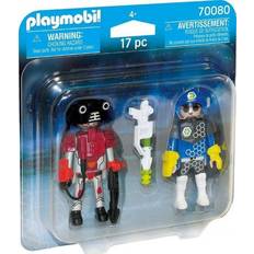 Playmobil Politi Figurer Playmobil Space Policeman & Thief 70080