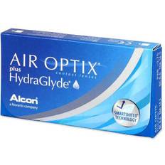 Alcon Månedslinser Kontaktlinser Alcon AIR OPTIX Plus HydraGlyde 3-pack