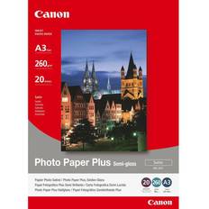A3 Fotopapir Canon SG-201 Plus Semi-gloss Satin A3 260g/m² 20stk
