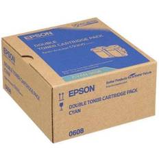 Epson Toner Epson S050608 2-pack (Cyan)