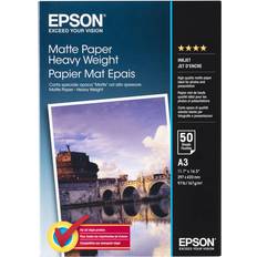 Epson Kontorartikler Epson Matte Paper Heavy Weight A3 167g/m² 50stk
