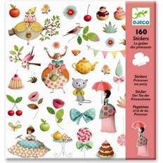 Djeco Prinsesser Kreativitet & Hobby Djeco Princess's Tea Party Stickers