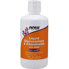 Now Foods C-vitaminer Kosttilskud Now Foods Glucosamine & Chondroitin with MSM 946ml