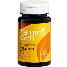Natures Own Vitamin D3 60 stk