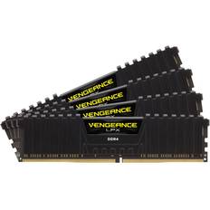 128 GB - 2666 MHz - DDR4 RAM Corsair Vengeance LPX Black DDR4 2666MHz 4x32GB (CMK128GX4M4A2666C16)