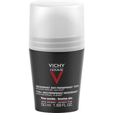 Vichy Uden parabener Deodoranter Vichy Homme 72H Antiperspirant Deo Roll-on 50ml 1-pack