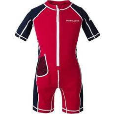 Lomme - Piger UV-dragter Didriksons Reef Kid's Swimming Suit - Chili Red (502470-314)