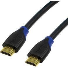 Guld - HDMI-kabler LogiLink HDMI-HDMI 2.0 2m