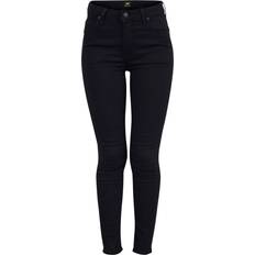 Lee Polyester - W25 Tøj Lee Scarlett High Skinny Jeans - Black Rinse