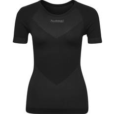 Polyamid - XL T-shirts Hummel First Seamless Jersey T-shirt Women - Black