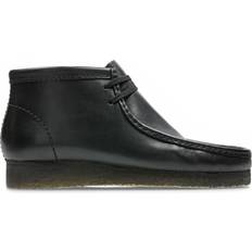 Clarks 6 Støvler Clarks Wallabee - Black Leather