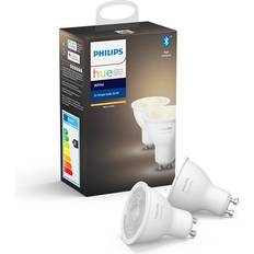 Philips Hue Lyskilder Philips Hue W EU LED Lamps 5.2W GU10