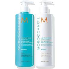 Gaveæsker & Sæt Moroccanoil Moisture Repair Shampoo & Conditioner Duo 2x500ml