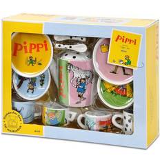 Micki Legetøjskøkkener Micki Pippi Longstocking Porcelain Kids Tea Set