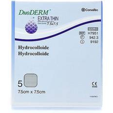 Kirurgisk tape Convatec DuoDerm Extra Thin 7.5x7.5cm 5-pack