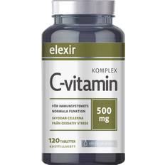 C-vitaminer - Kalcium Vitaminer & Mineraler Elexir Pharma C Vitamin Komplex 120 stk