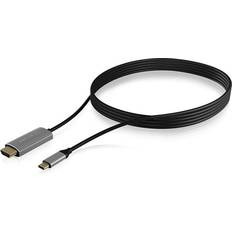 Grå - HDMI-kabler - USB C-HDMI ICY BOX USB C-HDMI 1.8m