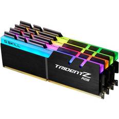 32 GB - 4000 MHz - Belysning - DDR4 - Sort RAM G.Skill Trident Z RGB LED DDR4 4000MHz 4x8GB (F4-4000C18Q-32GTZRB)