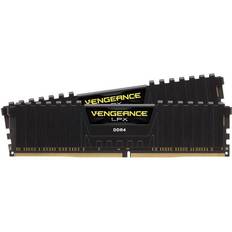 3200 MHz - 64 GB - DDR4 - Sort RAM Corsair Vengeance LPX Black DDR4 3200MHz 2x32GB (CMK64GX4M2E3200C16)