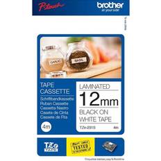 Brother tze tape 12mm Brother TZE231S2 Black on White Tape
