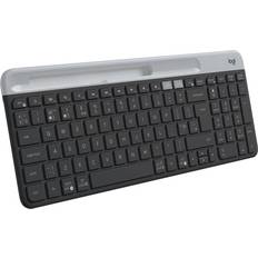 Logitech Membran - Trådløs Tastaturer Logitech Slim Multi-Device Wireless Keyboard K580 (Nordic)