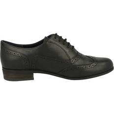 Clarks 6 Lave sko Clarks Hamble Oak - Black Leather