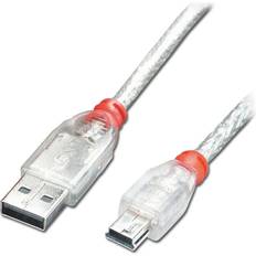 Lindy 2.0 - USB-kabel Kabler Lindy USB A - USB Mini-B 2.0 0.2m