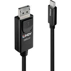 DisplayPort-kabler - Nikkel - USB C-DisplayPort Lindy USB C-DisplayPort 3m