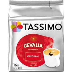Tassimo Kaffekapsler Tassimo Gevalia Original Middle Roast 16stk 1pack