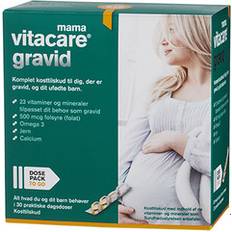E-vitaminer - Zink Fedtsyrer Vitacare Mama Gravid 30 stk